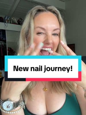 NEW (HEALTHY) NAIL JOURNEY FOR 2025! This is life changing omg #nails #pressonnails #nailglue #healthy #healthynails #nailgrowth #newjourney #obsessed #glamnetic #foryou 