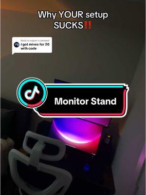 Replying to @vdgvic The most practical and ergonomic stands I’ve found! Don’t wait, grab them today before the sale ends‼️ #huanuo #monitor #desksetup #GamingSetup #pc #techtok #gaming #monitorarm #monitorstand 