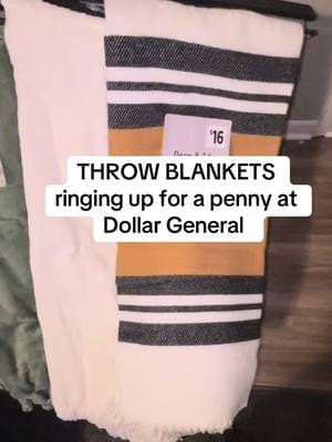 Throw blankets ringing up a PENNY at Dollar General!!#Penny #DollarGeneral #Kids #Women #Men #Family #Deals #Shopping #Couponing #Penny #Run #Hurry #Discounted #Shopping #StockUp #PennyItems #DG #WinterTime #Fall #Store #Sale #DGApp #Affordable#Payless 