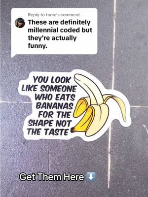 Replying to @tonic which generation do you think would appreciate these stickers the most? #fyp #millenial #genz 