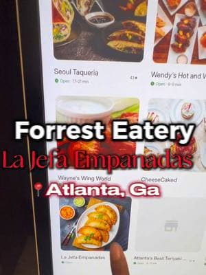 LA JEFA EMPANADAS @Lajefaempanadas ‼️ : Forrest Eatery 📍 800 Forrest St NW, Atlanta, GA 30318 : Ordered:  La Romana Samana Rice & Beans Guava & Basil Lemonade  : Stop in and try them for yourself.  : : 🎥 FULL REVIEW ON YOUTUBE 🎥 🔗 LINK IN BIO🔗 : #atlantafoodie #atleats #atlantaeats #atlfoodblogger #plantbasedvegan  #plantbasedeating  #instagramreels #reelspage #reelsvideo  #reelsinstagram #instareels #atlinfluencers #exploreatl #atlantaga #yelpatlanta #atlantarestaurants #thingstodoinatlanta #atlfoodies #atlantarestaurants #blogger #atlanta #atldining #atlantafoodblog #veganfoodies  #veganatlanta #foodiesofinstagram #foodblogger #veganempanadas #veganpuertoricanfood #vegandominicanfood 