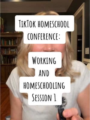 Session One: Defining your roles as a working homeschool parent  Be sure to check out @Erica Johns: How to Homeschool  🔗 to find the full directory on other sessions and lives that will be going on this week! #workinghomeschoolmom #workingtohomeschool #workingmom #homeschooling #homeschooltips #freehomeschoolresources #freeresources #tiktokhomeschoolconference 