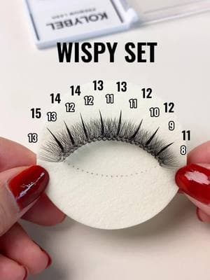 Wispy Set Exercise 💕 All promade fans are 20% OFF😱 Video products shop from my bio link 😍kolybellash.com   😘 🎉First order over $79 get free shipping 💸Code：FREE 💸💸💸Download our APP kolybel lash get $20 coupon Code:APP20 🔥 #lashartist #lashextensions #eyelashextensions #lashtech #volumelashes #lashes #classiclashes #wispylashes #wispylashes #eyelashes #lashlove #lashsuperbooster #superbonder #lashglue #lashtape #tape 