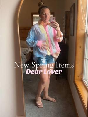 Color crushin' on this adorable button-up from @Dear-Lover Shop 🩷💜🩵💛🤍  #DearLover #SpringFashion #ColorfulVibes #ButtonUpLove #SpringMustHaves #FashionFrenzy #NewArrivals #SpringStyleInspo #dearlovershopus #dearlovershop #dearloverclothing 