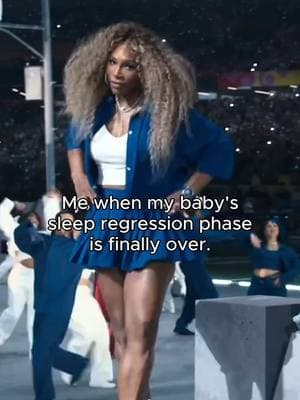 Celebrating like Serena ‘cause we can finally catch some Zzzs tonight. 🥱💃 #elvie #SuperBowl #superbowl2025 #serenawilliams #kendricklemar #momsofinstagram #sleepregression 