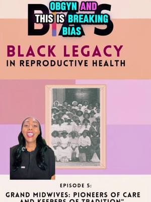 Black Grand Midwives were the backbone of maternal care healing communities. For generations, they cared for Black mothers when hospitals refused them, offering patient-centered care. It’s time to honor their legacy! #ReproductiveJustice #BlackMaternalHealth #BreakingBias #BlackHistoryMonth #BHM