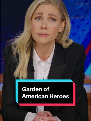 A Garden of American Heroes? Is Olive Garden not enough? #DailyShow #Trump #AmericanHeroes 