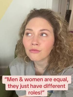 Equality is a myth in complementarian views of marriage & gender: ⠀ The difference in roles always becomes a lessoning in value for the feminine “role”. ⠀ You can here it in the church’s language toward women (be meek, docile, supportive, quiet), you can feel it in society’s treatment of single mothers vs fathers, or successful women vs men, you can feel it in the diminishing of household labor & childcare which is often part of a women’s “equal but different” role. ⠀ When women feel & believe they come second, they stop vocalizing their thoughts & opinions and marriages suffer. When you are taught your role is to serve you don’t have an equal household, you have a hierarchy. Hierarchy doesn’t work well for partnership. It becomes more about obedience than collaboration. But in my humble opinion, that was the goal all along with the complementarian view. ⠀ #marriage #relationships #patriarchy #therapy #counselor #couplecounselor #communication #religioustrauma #religiousdeconstruction 