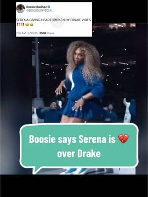 Boosie just says whatever is on his mind like Ye 😭🔗 #boosie #serenawilliams #notlikeus #drake #kdot #celebgossip #exes #halftimeshow #superbowl2025 #wordvomit #heartbroken💔 #heplaystoomuch #boosiebadazz 