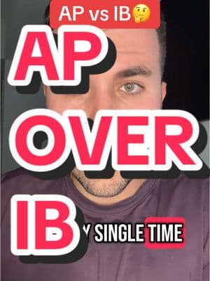 AP > IB (in the 🇺🇸) If you want the best odds of getting into an IV league college, you need to have control over your grades when you apply. IB gives you a predicted score when you apply to college, as opposed to a real exam score that you get from AP. A predicted score puts you at the mercy of teachers who may not always like you, and gives you a risk of having a lower score than your actual performance. Would suggest when you apply. For that reason if you’re in the US, I would choose AP>IB however, if you were outside the US, IB gives you a Standard for your curriculum in grades that American colleges will actually understand so it’s worth taking. #ivyroadmap #college #admissions #ivyleague #ap #ib #scores 