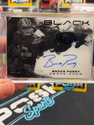 ALL IN is BACK in the shop! Brock Purdy auto  #poshsports #poshsportsbreaks #fyp #fy #tiktokshopfinds #TikTokShop #nfl #sportscards #livebreaks 