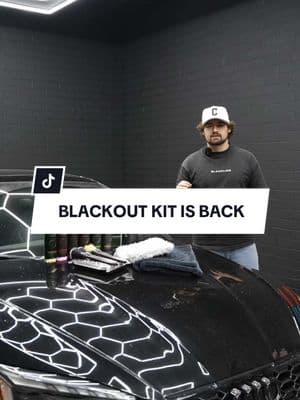 The Blackout Kit Is BACK And On FLASH SALE‼️ Get The Best Kit On Tik Tok For Less Than $200 in The Link Below 👇  #blackline #kit #gift #bundle #TikTokShop #carlover #detailer #dryingtowel 