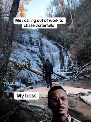 Tried to call out of work to chase waterfalls  #Hiking #hikers #hikingtiktok #hikingadventures #hiker #hikingculture #hikersoftiktok #waterfallsoftiktok #waterfall #waterfalls #southcarolina 