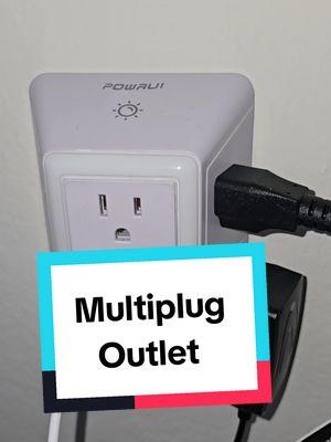 Replying to @mxtimmmy This multiplug Outlet can handle up to 1875 watts of total output.  So if you're plugging in devices like laptops cell phones or tablets you have  nothing to worry about.  Grab this in the tiktok shop #multiplugoutlet #surgeprotectoroutlet #smartoutlet 