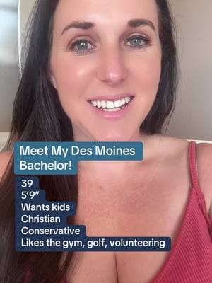 Single ladies in Iowa, we want you to meet our newest Des Moines bachelor! Interested? Fill out a free profile at the link in our bio to be considered for an introduction!  #singleiniowa #singleinyour30s #datinginyour30s #republicans #republicansoftiktok #republicanconservative #republicanparty #desmoines #desmoinesiowa #desmoinesdating #datinginiowA 