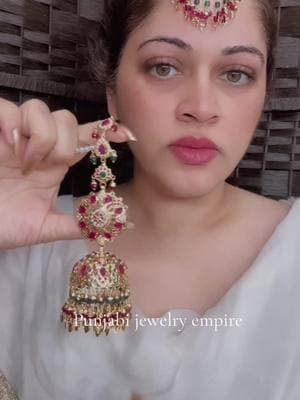 No price in comments. For inquiries contact at at us: DM/Call/text/WhatsApp: at 925-206-7281. Our prices are in US 💵 #punjabitraditionaljewelry #Pakistanijewelry #sikhwedding  #pachi #bridalstudio #indianwedding #chooda #jhumkas #bangles #anklets #jadau #polkijewelry #lehenga #uncutkundan #tyaanijewellery #instadaily #punjabisuit #trendingsong #viral #salwarsuit #punjabijewelryempire #punjabi_jewelry_empire #thappakundan