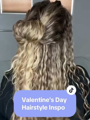 #wavyhaircare #wavyhairstyling #hairstyleinspo #valentinesdayhairinspo #vdayhairstyle