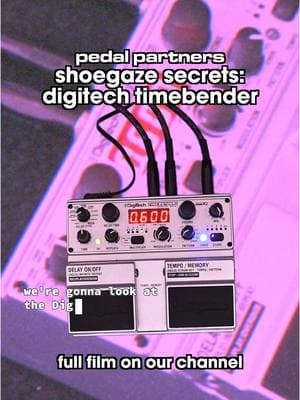 shoegaze secrets: digitech timebender delay pedal ✨ here’s some of the secrets i’ve uncovered about this guitar pedal.  all the timebender’s secrets is in our new full film up on our channeI, our world for shoegaze music, the best forgotten guitar pedals, vintage guitar effects pedals & the dreamiest pedalboard sounds.  #shoegaze #shoegazemusic #guitarpedals #guitareffects #pedalboard #shoegazer #shoegazing #pedals #shoegazeaesthetic |original, not for reuse|