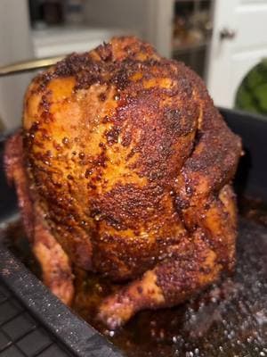 It turned out amazing! Juicy and tender! #beercanchicken #smoker #smokedchicken #chicken 