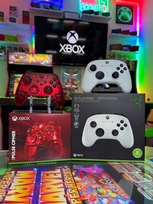 Picked up a couple new controllers this weekend for Xbox Series X — Microsoft’s brand new Pulse Cipher and Razer’s Wolverine V3 Pro White Edition — enjoy the unboxing.  . . . #Xbox #XboxSeriesX #XSX #Microsoft #Razer #Unboxing #GamingController #VideoGameController #VideoGameAccessory #VideoGameAccessories #XboxController #RazerController #XboxGamer #PCGamer #XboxGaming #PCGaming #GameRoom #GameRoomSetup #GamingSetup #ControllerCollection #VideoGameCollection #GameCollection #GameCollector #VideoGameCollector #ASMR #ASMRUnboxing #ASMRGaming @Microsoft @Xbox @Razer  