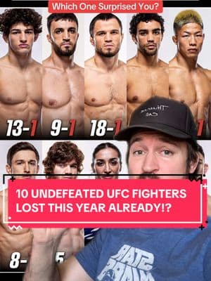 #greenscreen 10 UFC Fighters Have Lost Their O Already This Year. #UFC #undefeated #nurmagomedov #sharabullet #creatorsearchinsights 