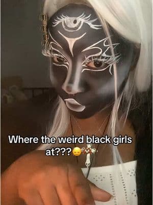 Love a weird black woman from infinity to infinity ♾️🫶🏾🙂‍↕️ #fypシ #fyp #makeup #lockedin #contentcreator #contentcreation #makeuplook #fypシ゚viral #MakeupRoutine #unconventional #makeuptransformation #trending #trendingaudio #makeupremover #makeupchallenge #removingmakeup #tradgoth #tradgothmakeup #goth #gothmakeup #invertedfilter #invertedgothicmakeup #invertedgothmakeup #weirdblackgirl #weirdblackgirltok #gothblackgirl #gothblackgirlmakeup #altblackgirl 