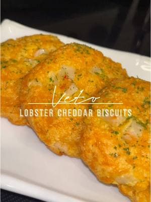 Keto Lobster Cheedar Biscuits🔥 #ketojaynic #keto #ketodiet #ketoforbeginners #ketorecipes #ketofriendly #fyp #foryoupage #viral #recipesoftiktok 