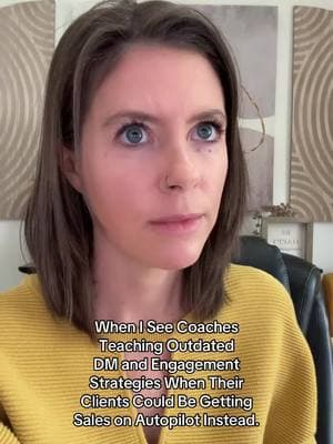 Ok but really though I can’t calm down because this drives me crazy!!  CAN you get clients by spending all day in the DMs?  Sure. But why would you want to be doing that when you could set up one simple sales funnel to automate your sales and scale to 20k months without ever sending a DM ever again. Ready to learn how? Check out the Profit Machine Bootcamp on my profile!  #Businesstok #tiktokforbusiness #entrepreneurtok #solopreneurs #coursecreators #businesscoaching #onlinecoaching #femaleentrepreneur #businesscoachforwomen #tiktokgrowthtips #affiliatemarketing #contentcreatortips #femaleentrepreneurs #femaleentrepreneurjourney #onlinecoaching #onlinecoachingbusiness #tiktokforbusinessgrowth #socialmediamarketing 