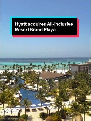 Huge all-inclusive resort news from Hyatt’s All-Inclusive collection 🌴 #allinclusive #resorts #allinclusives #travel #allinclusiveresort #hotel #mexico #dominicanrepublic 