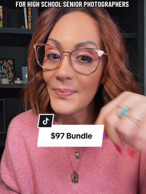 SUCH a killer deal on amazing education from 22 high school Senior photography experts!  You will get over $2000 worth of education for only $97 total!  This bundle from @Seniorologie is not to be missed and you do need to buy it before February 19 - it is only available until then  The link is in the comments, but let me know if you have any questions !  #highschoolseniorphotographer #seniorphotographer #seniorphotography #seniorphotographyeducation #seniorphotographytips #photographycoach 