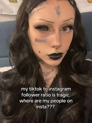 #goth #facetattoo #bodymods #metalhead #alt #gothgirl #bodymofications #facetattoogirl #fyp #eyeballtattoo #ink #piercings #tattoos #instagram #followme 