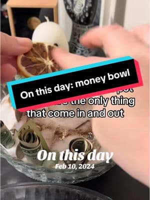 #onthisday money bowl magic full video is up on YouTube 🖤 All my witchy and spooky content is being transferred over. This platform will be used for affiliate videos, occasional witchy content - if it survives  And to be honest I need a new phone & am not sure how long I can hold off :-/ new phone = the loss of this app  Join me over on YouTube & let’s get magical 🖤 #moneybowl #witch #witchtok #dearantoinette #witchtip #witchcraft #newmoon #moonmagic 