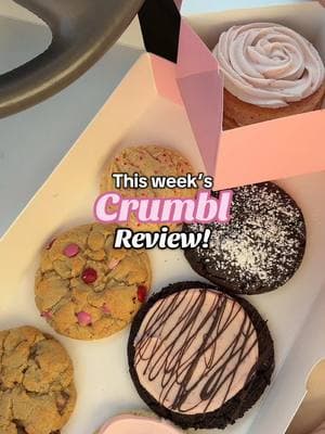 ✨ Reviewing this week’s @Crumbl ✨ this valentine’s week lineup: ✨NEW✨ STRAWBERRY CAKE 🍓 🌋 MOLTEN LAVA 🎊 VALENTINE CONFETTI ❣️ CHOCOLATE COVERED STRAWBERRY  🩷 VALENTINE’S @M&M'S US  COOKIE 💕 ORIGINAL PINK SUGAR 🍪 MILK CHOCOLATE CHIP ___ #strawberry #strawberrycake #pinkcake #ValentinesDay #valentines #valentinescookies #valentinecake #valentinecookies #valentinescake #chocolate #chocolatecoveredstrawberries #chocolatecookies #moltenlava #moltenlavacake #chocolatecookie #strawberryfrosting #confetti #confetticookies #sugarcookies #pinkcookies #sugarcookie #mnm #mnms #mnmcookies #mandm #mandms #chocolatechip #milkchocolate #crumblcookies #crumbl #crumblreview #crumbltiktok #crumbltasteweekly #crumblcookiesoftheweek #crumblcookie #crumblesqueen🥰💝 #crumblflavors #crumblcookiesmn #crumblcookiesreview #crumbltaste #crumblcookieflavors #cookiereview #cookies #cookiesoftiktok #crumblecookie #crumblecookiereview #crumblecookies #crumblrun #cookierun #muckbang #muckbangeatingshow #foodreview #reviews #honestreview #honestcrumblreview 