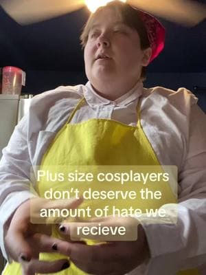 If me cosplaying ruins cosplay for you then genuinely you didn’t enjoy cosplay to begin with ¯\_(ツ)_/¯ I’m sorry that’s my hot take #cosplay #cosplayer #plussizecosplay #plussizecosplayer #plussizefashion #fypシ #bodypositivity #cosplaycommunity #cosplayfyp #cosplaytiktok #cookingmama 