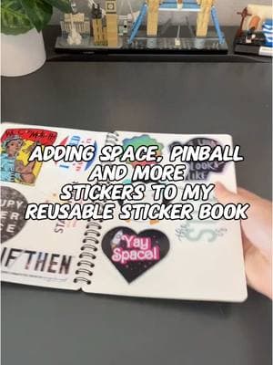 So many new space stickers!! I had a bunch of news stickers (big shoutout to Kellan and Rebecca for the majority of these) so it was time to make another sticker video. #stickers #reusablestickerbook #stickercollection #space 