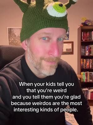 Weirdos create the coolest stuff and have the best conversations. #beweird 