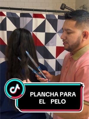 Plancha de pelo eléctrica con calefacción, herramienta profesional de peinado para uso en el hogar y el salón, regalo del día de San Valentín #plancha #pelo #salon #TikTokShop #vinaportillo #fyp 