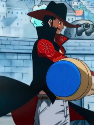 Who does luffy think he is😭 | Mihawk is undeniably the strongest character in the One Piece universe for several reasons, and any debate to the contrary is purely delusional. First off, he’s the World’s Greatest Swordsman, a title that’s not just some flashy designation it’s a testament to his raw, unchallenged skill with a sword. He stands as the ultimate measuring stick for anyone who dares to wield a blade. His legendary sword, Yoru, is the largest and one of the most powerful swords in existence, and he wields it effortlessly with an unmatched level of precision. Mihawk’s battle style is a blend of incredible speed, razor sharp reflexes, and overwhelming power. He doesn't need to be flashy like the other top tier fighters he simply slashes and dominates. His ability to destroy entire fleets with a single strike of his sword is just ridiculous. While other characters are busy trying to show off their powers, Mihawk is already finishing the fight in an instant. And let’s not forget his Haki, he’s a master of both Observation and Armament Haki, which, combined with his insane swordsmanship, makes him virtually untouchable. His superior intellect and battle instincts further elevate his status as the ultimate combatant. When it comes down to it, Mihawk is the standard. Everyone else in the One Piece verse is either trying to reach his level or simply not worthy of competing with him. He’s cool, composed, and not a single soul can rival him in the art of swordsmanship. #anime #animeedit #onepiece #onepieceedit #mihawk #draculemihawk #mihawkedit #snowbiito #fyp #viral #blowthisup