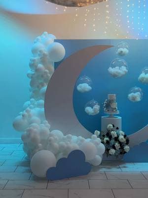 A sweet dream among the clouds! ☁️✨ A fairytale atmosphere for an unforgettable celebration. 💙  #BabyShowerDecor #DreamyEventDesign #MoonAndCloudsTheme #elegantbabyshower #LuxuryEventPlanner #WhimsicalDecor #FloatingOnClouds #EventStyling #MagicalCelebrations #BabyShowerInspo #NewYorkEventPlanner #EtherealAesthetic #FloralDesign #CelestialTheme #BabyShowerGoals #CloudsAndStars #EventDesignInspo #LuxuryBabyShower #FairytaleEvents #BalloonDecor #HeavenlyDecor #ChicBabyShower #StyledToPerfection #CloudThemeEvent #EventDecorMagic #InstagramWorthy #CreativeEventDesign #ElegantCelebrations #RelatedToTheAreaThatILiveInWhichIsFreeportNewYork #EventPlanningLife #babyshowerdreams 