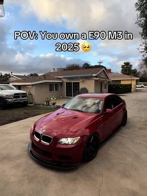 She’s 14 years old now 🥺 everyone so I love with the new g80s and for this beautiful machine 🫤 #e90m3 #m3 #bmw #gettingold #te37 #trending #blowup #carfyp #fy 