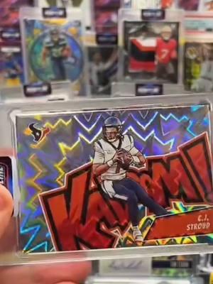 BOOM ✨ Live with more, hop in! #poshsports #poshsportsbreaks #fyp #fy #tiktokshopfinds #TikTokShop #nfl #sportscards #livebreaks CJ stroud kaboom card 