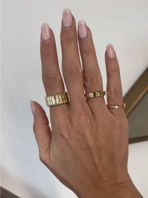 Ring stacking with Mel! #rings #ring #ringstacking #gifting #valentines #bemyvalentine #jewelry #gold #silver #bold #mirandafrye #dainty #valentine #ValentinesDay 