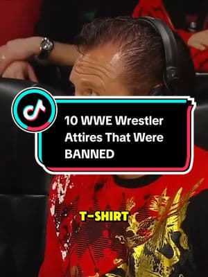 10 WWE Wrestler Attires That Were BANNED #longvideo #WWE #wrestlers 