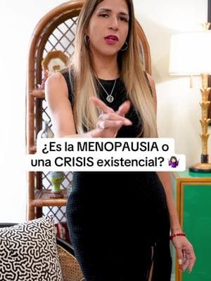 ¿Crisis existencial en la menopausia? 🫠 ¡A todas nos pasa! Los cambios hormonales nos hacen más reflexivas y, a veces, hasta nos cuestionamos todo. 🤯 Lo importante es rodearte de tu círculo de confianza y, si lo necesitas, buscar ayuda profesional. La terapia puede hacer maravillas. 💆‍♀️✨ Sígueme para más consejos. 💜 @mujeresvivaces #mujeresvivaces #menopausia #cambioshormonales #bienestaremocional #autocuidado #saludmental #terapia #mujeresempoderadas