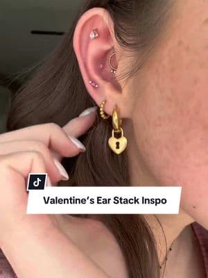 It’s never too early to plan your Valentine’s Day outfit (down to the very last detail 🤌🏻) #earringinspo #earstackinspo #valentineearrings #valentinejewelry #valentinegiftideasforher #valentinesgiftforher 