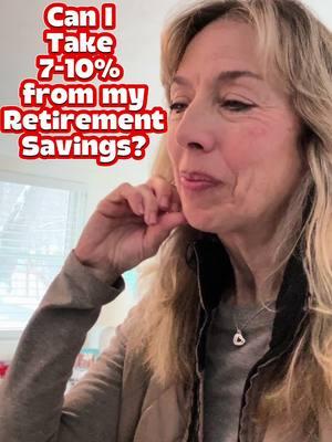 So many people assume they can take 7-10% from their retirement savings nest egg because they’re earning 7-10%. This is a false assumption because of market volatility among many other risks. You need to understand these risks and a concept called Safe Withdrawal Rate. Let me clear up a few things and teach you a bit about retirement income planning and how to use retirement income sources to help increase your Safe Withdrawal Rate. #safewithdrawalrate #retirementincome #retirementsavings #retirementinvestments #herretirement #retirementportfolio #retirementincomeplanning #retirementsolved #nestegg