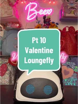 💕🤭💛🤍Pt 10 Valentine @Loungefly Wall-E & Eve #walleandeve #pixar #disney #loungefly #loungeflydisney #disneycouple #vday #valentines #loungeflycollector #loungeflycollection #loungeflyroom #Love 