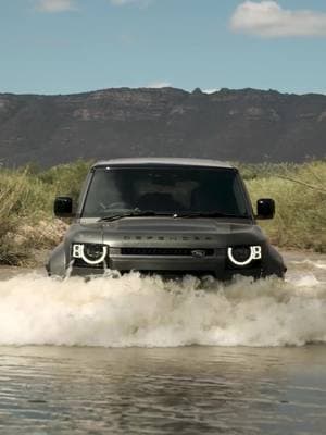 POV: Your wheels are dirty. With a wading depth of up to a 1000mm, OCTA is more capable than any other Defender. #Defender #DefenderOCTA See comments for small print.