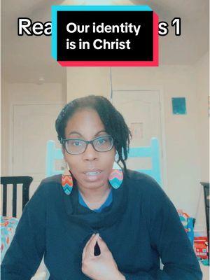 Our identity is found in Christ! #ephesians1 #ephesianschapter1 #christiantiktok #christiangirltiktok #blackchristians #churchgirltiktok #bibleversedaily #scriptureoftheday #beencouragedtoday #jesuslovesyouu #ouridentity #identityinchrist #christiangirlcheck 