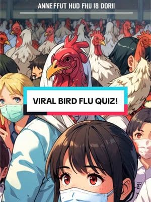 🧠 VIRAL BIRD FLU QUIZ! Only 2% get all 8 correct... Think you know about the latest outbreak? 🦠 Test your knowledge & DROP YOUR SCORE below! 🎁 One lucky winner with the correct score will receive our  Necklace! Winner announced in 1 week after the post! ⚡️ Follow for daily history & medical trivia! 💭 Comment your score (any score) 🔄 Share to challenge a friend! #fyp  #medicalquiz  #birdflu  #H5N1  #triviachallenge  #medicaltrivia  #historyfacts  #quiztok  #LearnOnTikTok  #medicalmystery  #educationaltiktok  #viralquiz  #brainteaser  #DidYouKnow  #medicalfacts  #quiztime  #giveaway  #medicalhistory  #tiktokquiz  #funfacts  #viraloutbreak